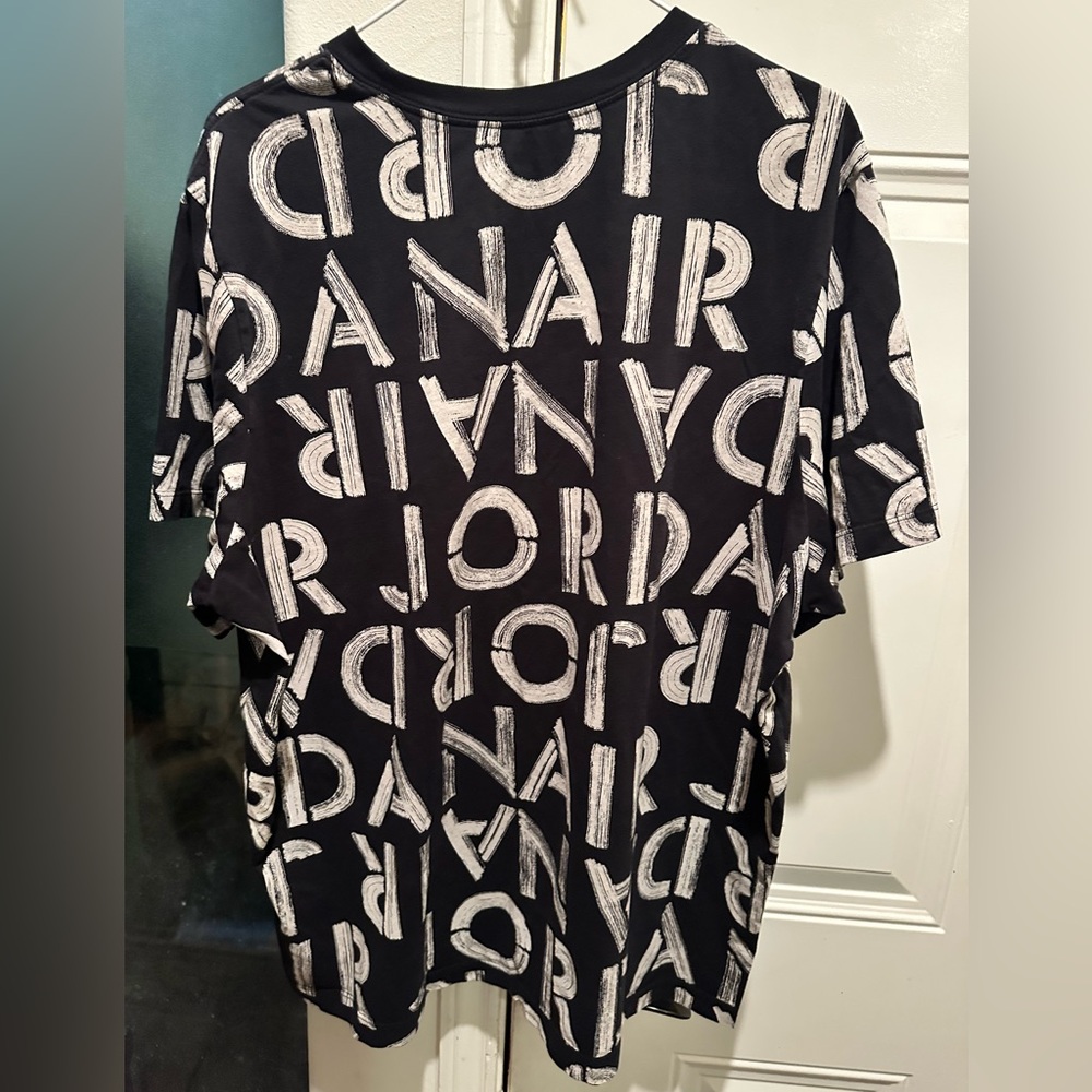Jordan Sport DNA Allover Print Crew T-Shirt CN3586-010 - Picture 3 of 7